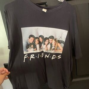 H&M Black Graphic Tee